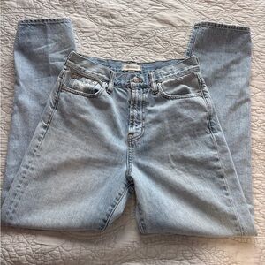 Madewell Light Blue the perfect vintage Denim Jeans